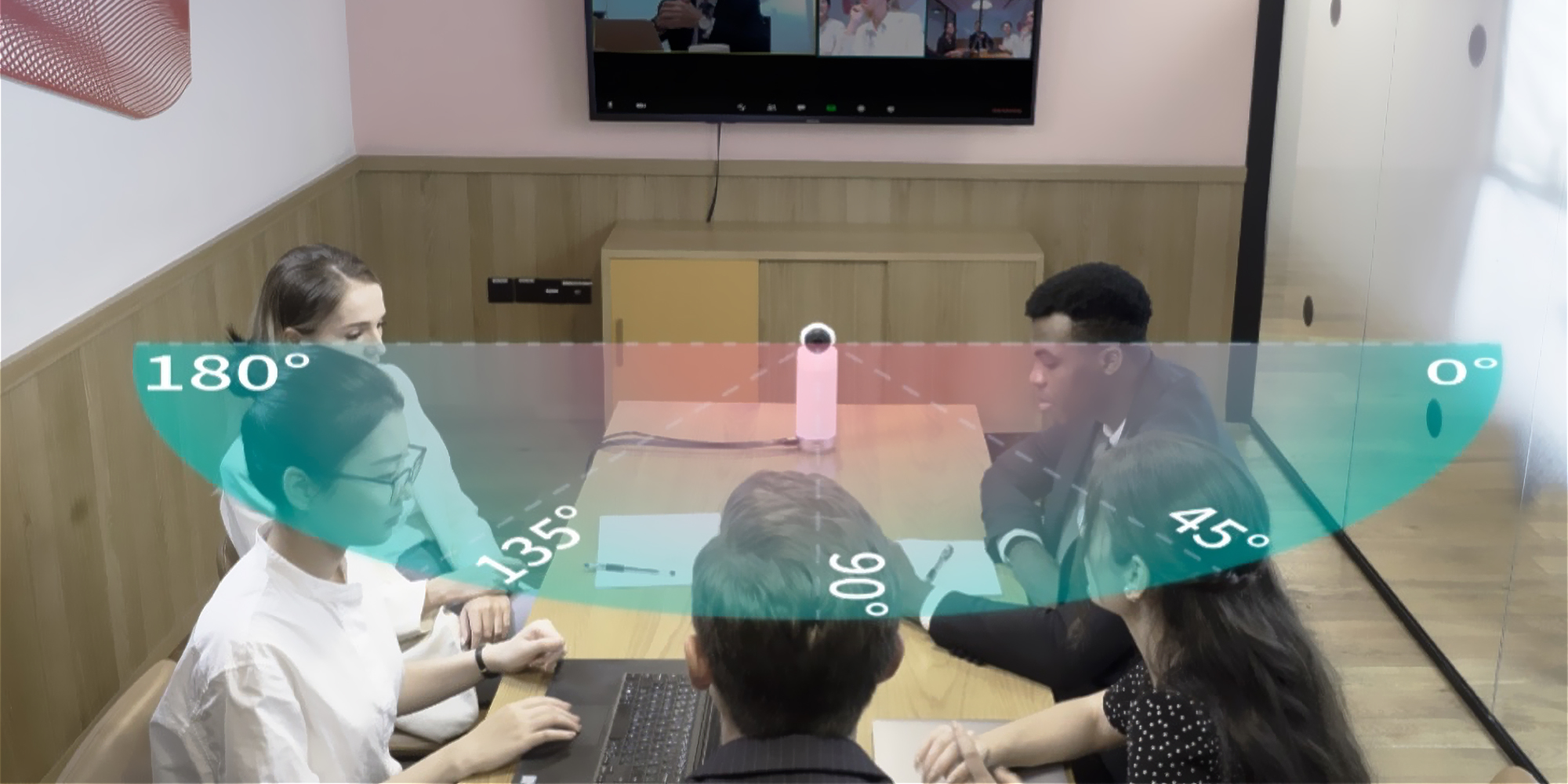 width=100% Kamera konferencyjna Kandao Meeting S